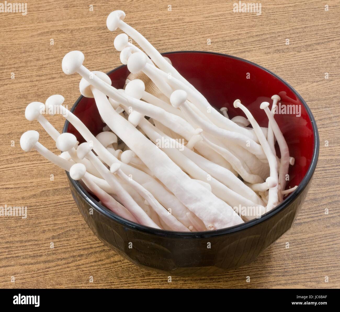 Vegetable, Raw White Shimeji Mushroom or Bunapi Mushroom in Japanese
