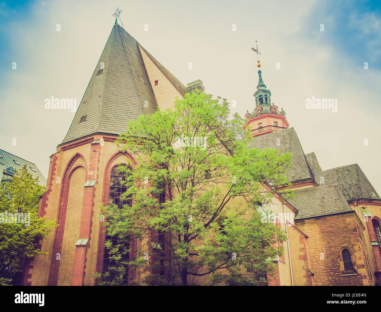 Nikolaikirch St Nicholas Church in Leipzig Germany where Johann ...
