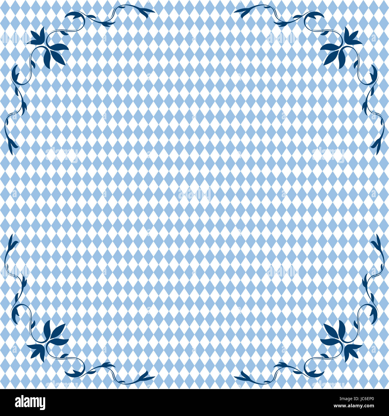 vector of Oktoberfest background seamless with ornament Stock Photo