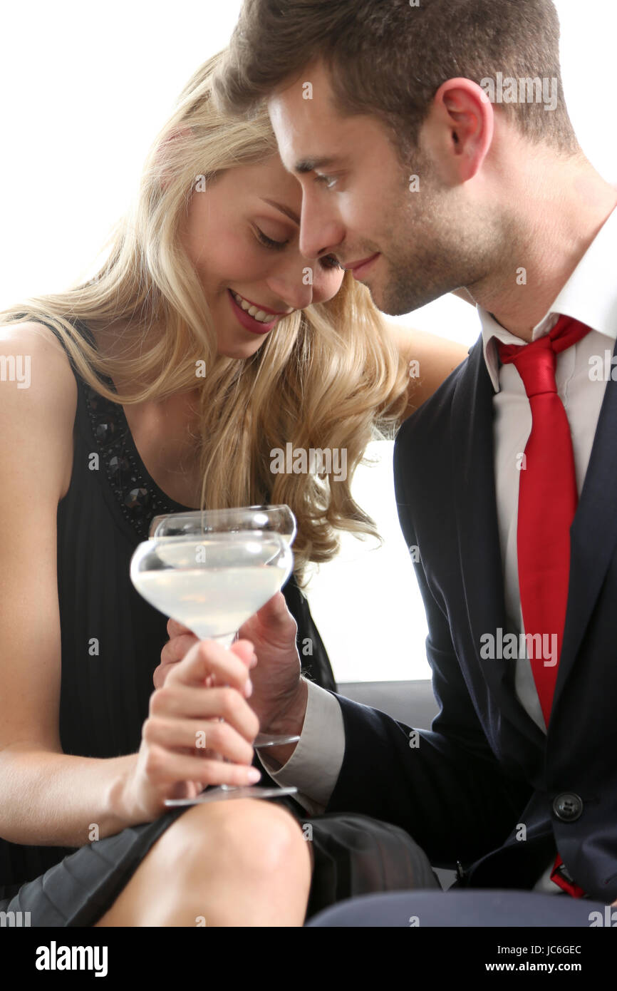 women and men in evening wear Stock Photo - Alamy
