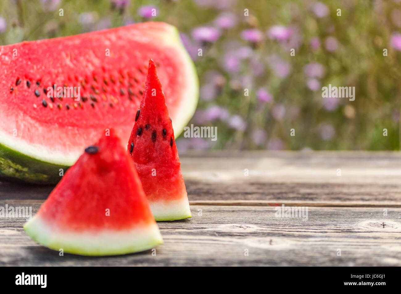 One triangle slice watermelon hi-res stock photography and images - Alamy
