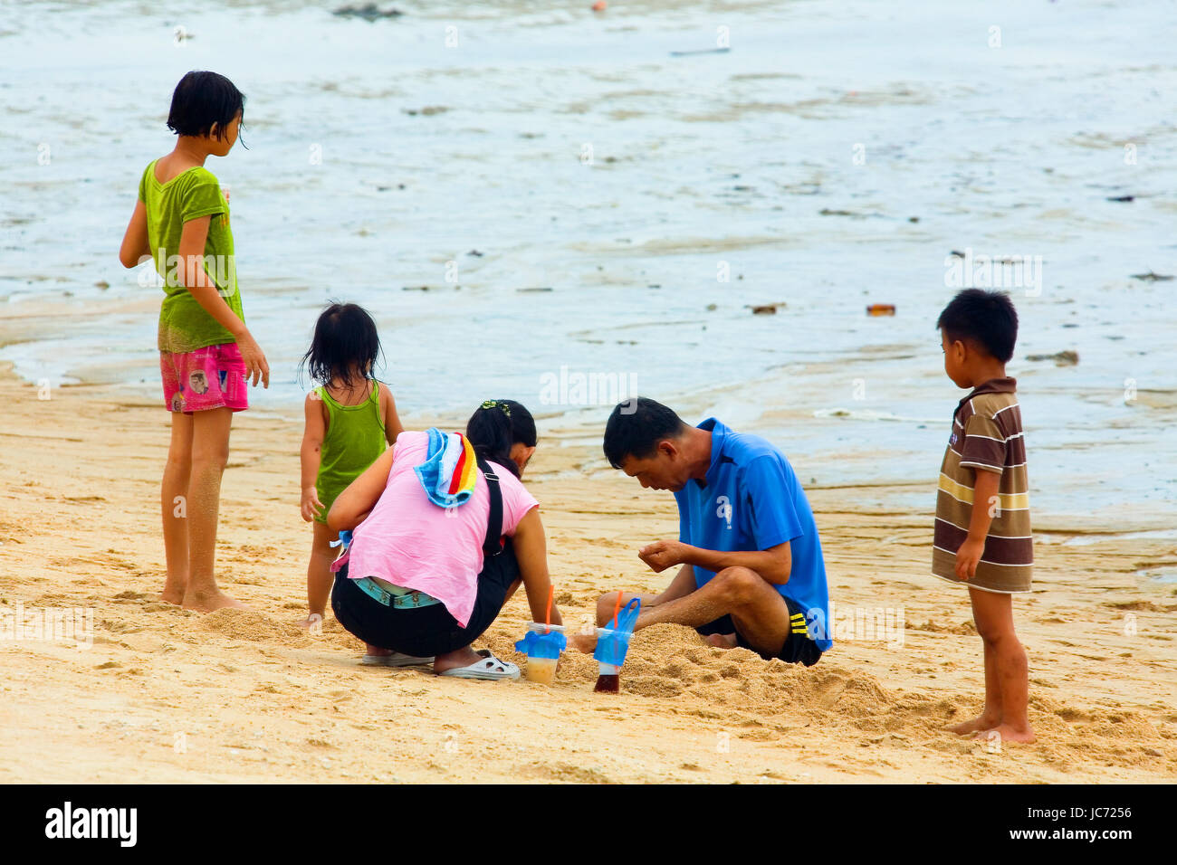 Image result for thai families pattaya beach photos