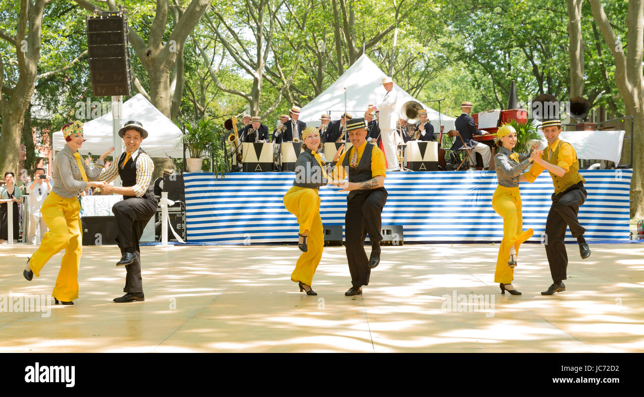 New York, NY - June 10, 2017: The Canarsie Wobb preform at 12th Annual ...