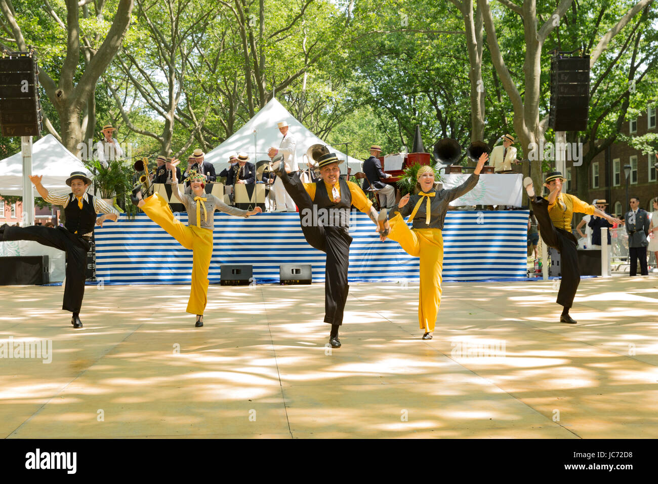 New York, NY - June 10, 2017: The Canarsie Wobb preform at 12th Annual ...