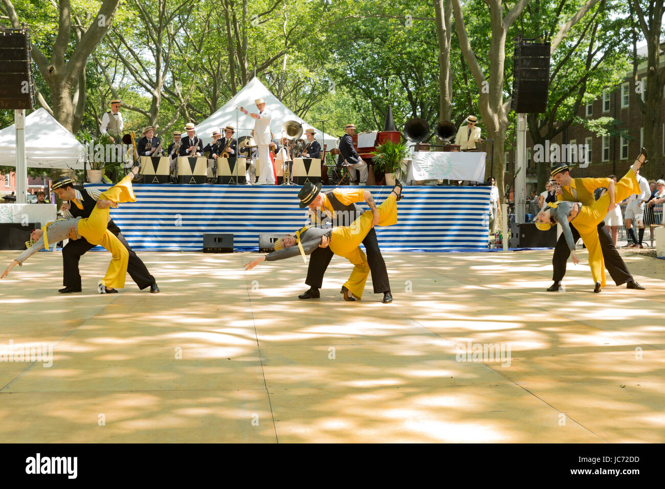 New York, NY - June 10, 2017: The Canarsie Wobb preform at 12th Annual ...