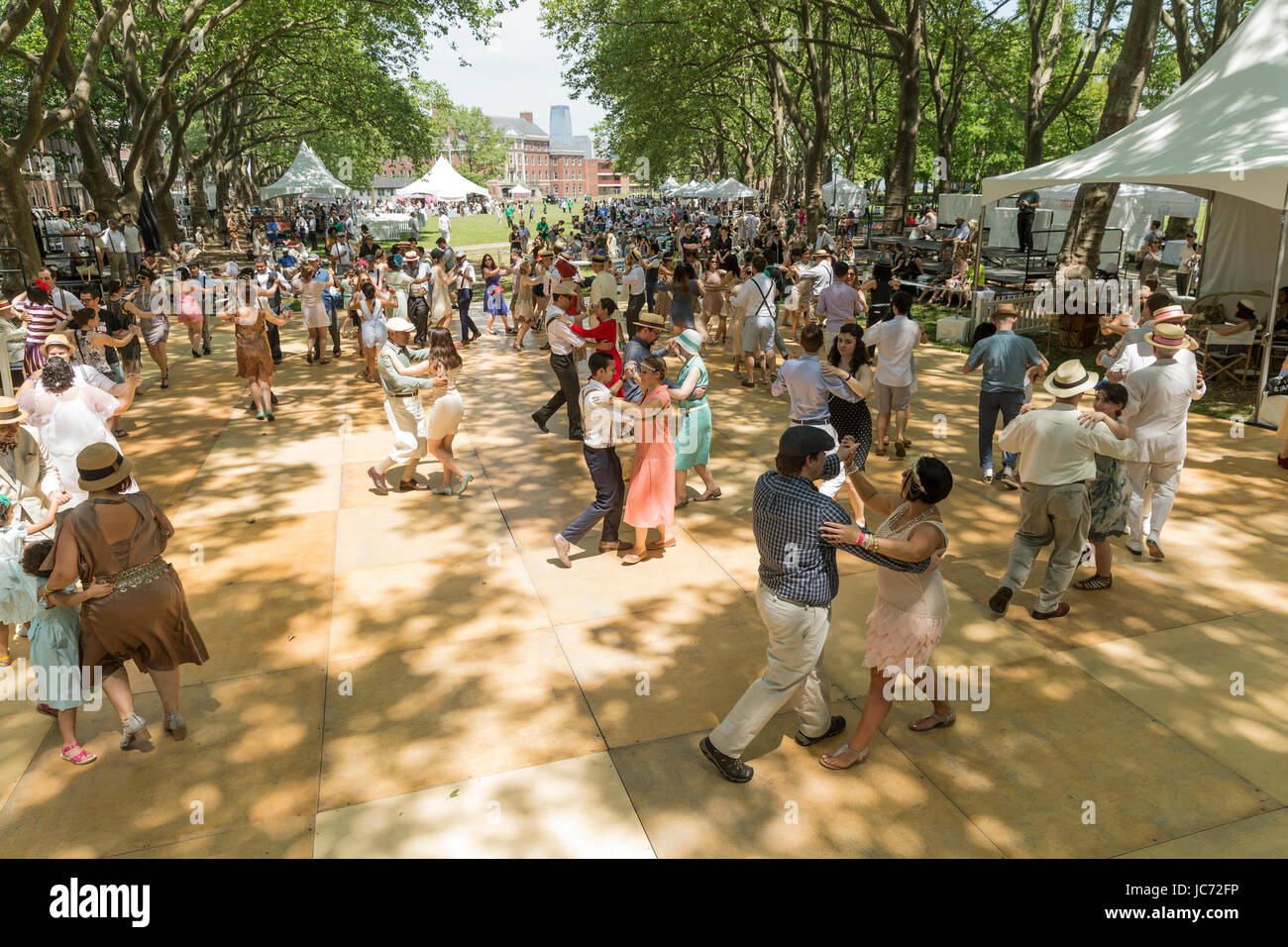 New York, NY - June 11, 2017: Atmosphere at 12th Annual Jazz Age Lawn ...