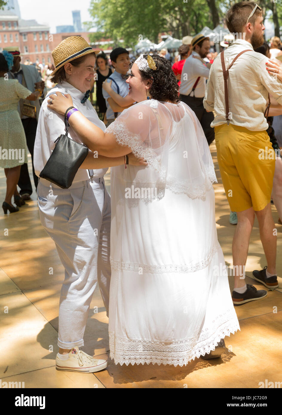 New York, NY - June 11, 2017: Atmosphere at 12th Annual Jazz Age Lawn ...