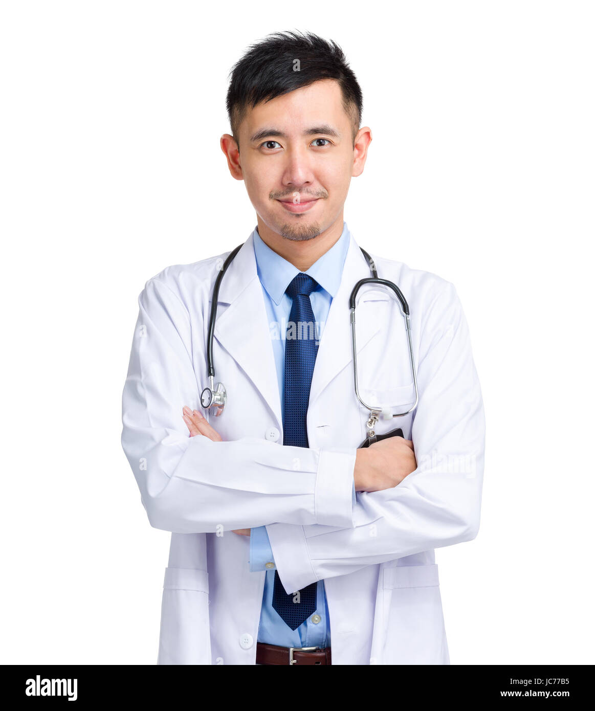 Doctor with stethoscope Stock Photo - Alamy