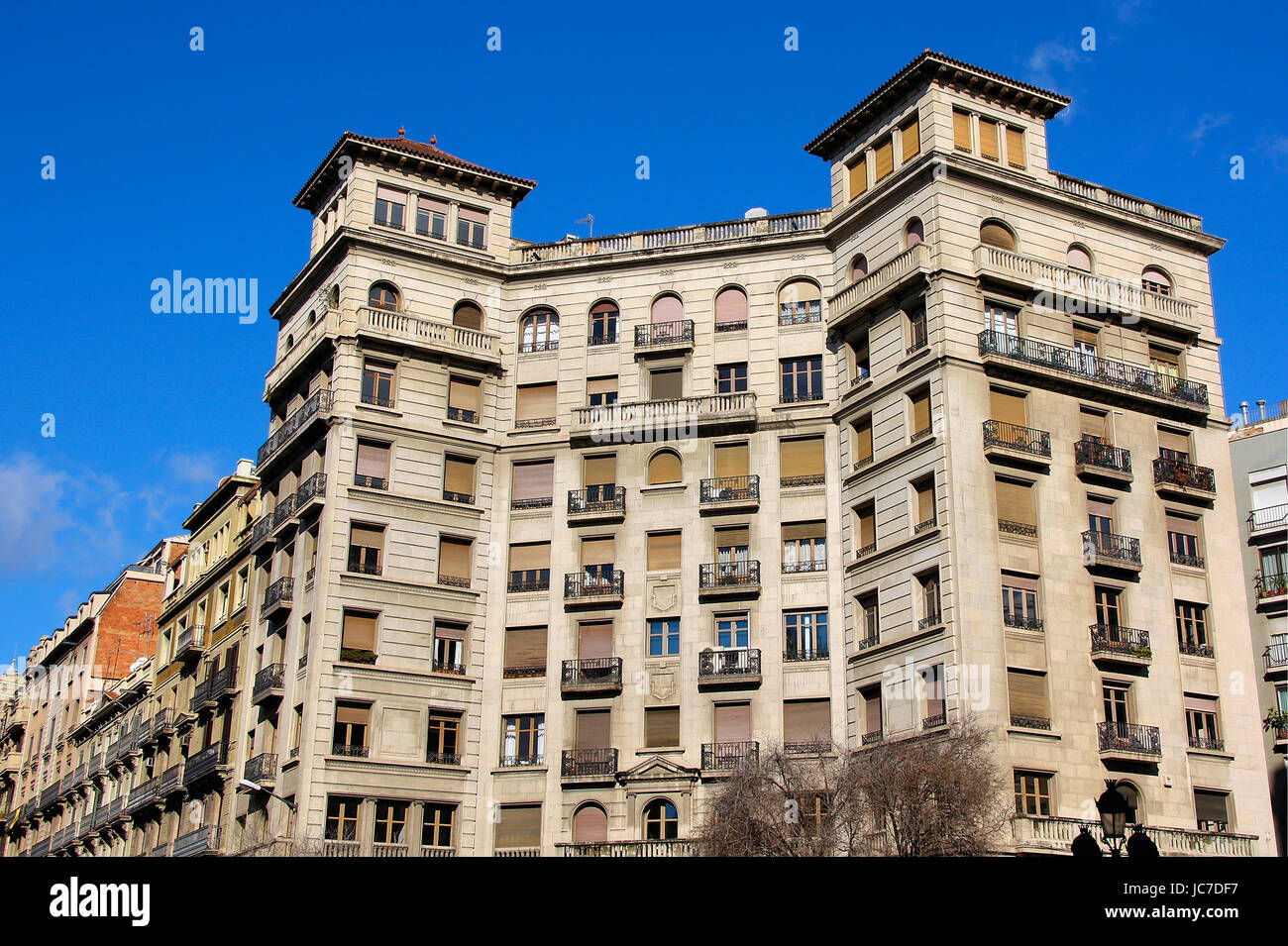 house in barcelona Stock Photo - Alamy