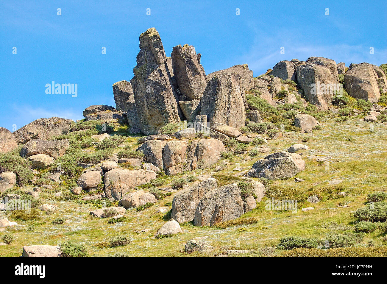 Granite Boulders In The Snowy Mountains Stock Photo Alamy Granite Boulders In The Snowy Mountains Stock Photo Alamy