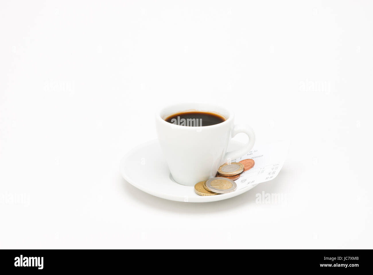 Coffee bill Cut Out Stock Images & Pictures - Alamy