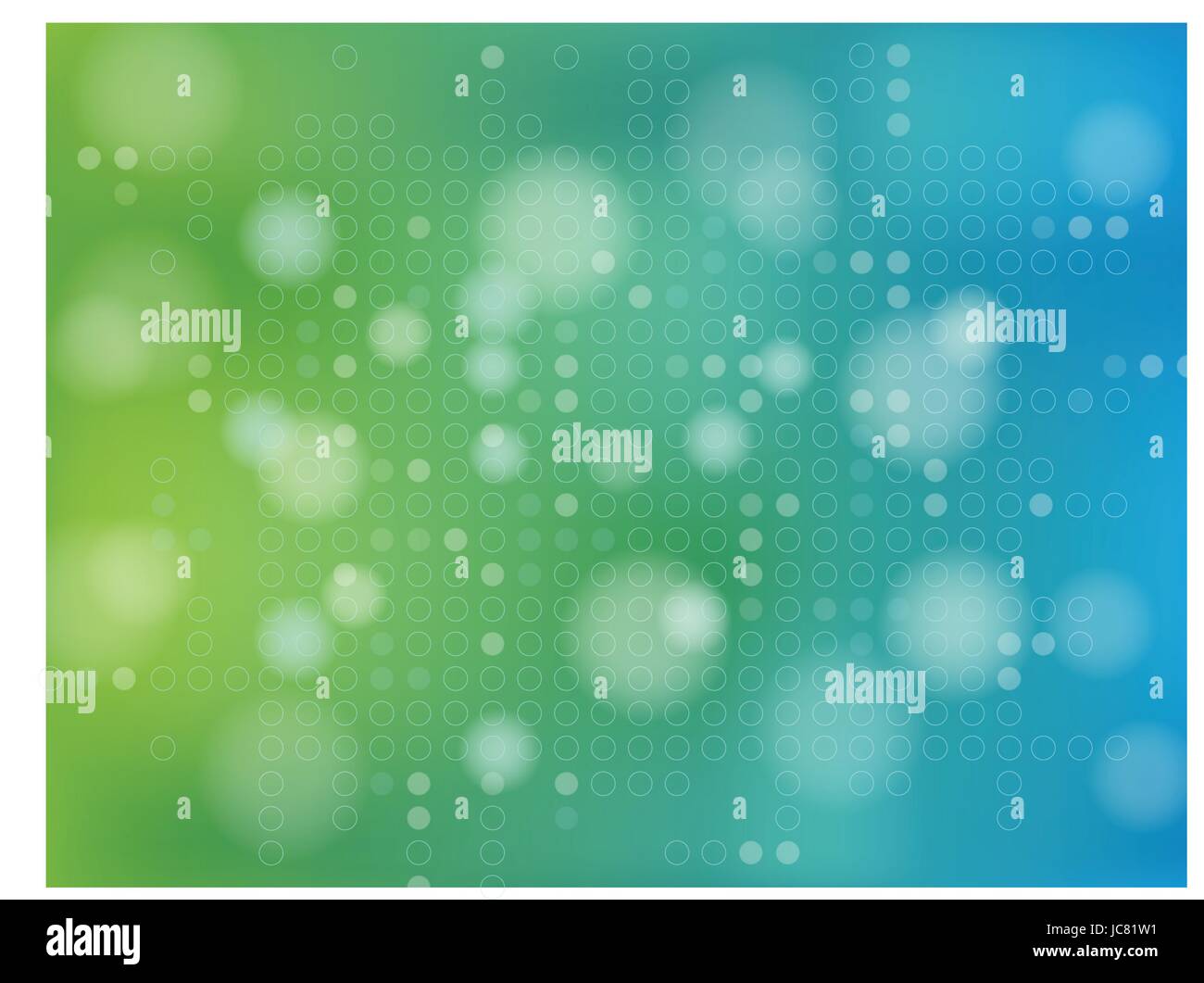 circles of confusion blurry background Stock Vector