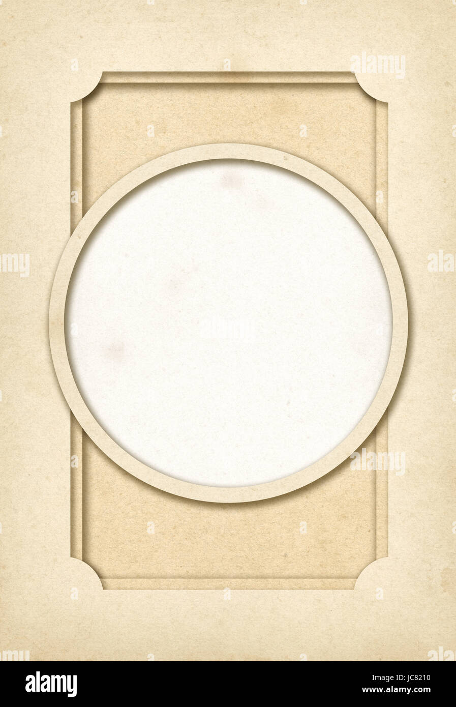 Vintage empty paper photo frame background Stock Photo - Alamy