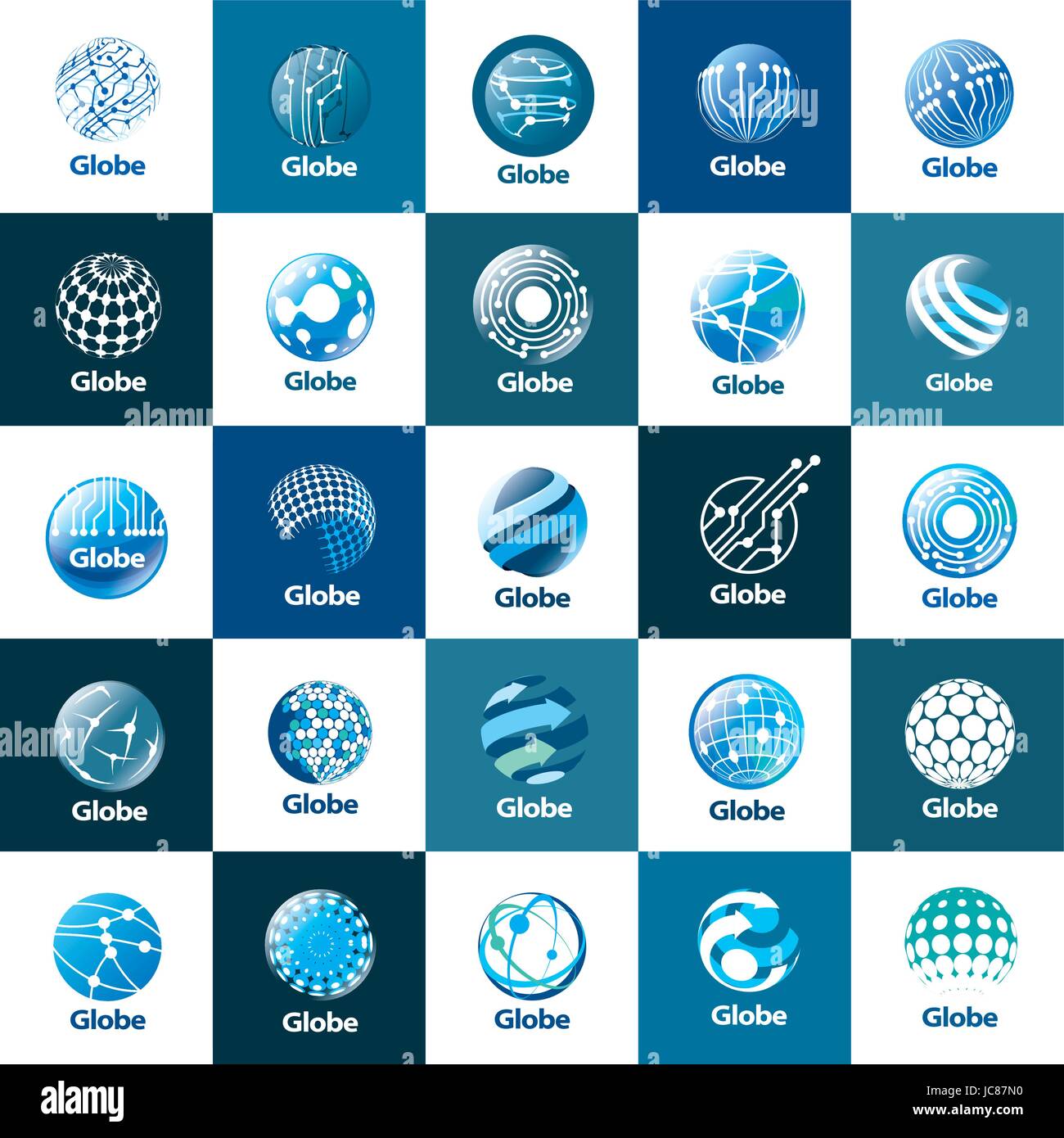 template logo design globe. Vector illustration icon Stock Vector Image ...