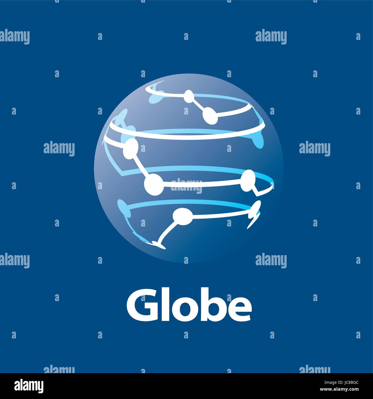 template logo design globe. Vector illustration icon Stock Vector Image ...