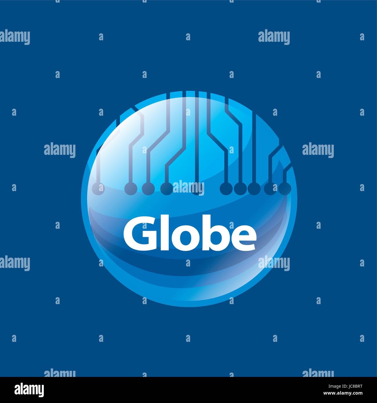 template logo design globe. Vector illustration icon Stock Vector Image ...