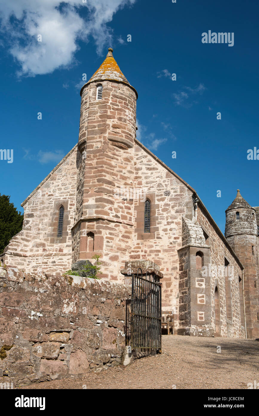 The Kirk of Saint Ternan, Arbuthnott, Aberdeenshire, Scotland. Stock Photo