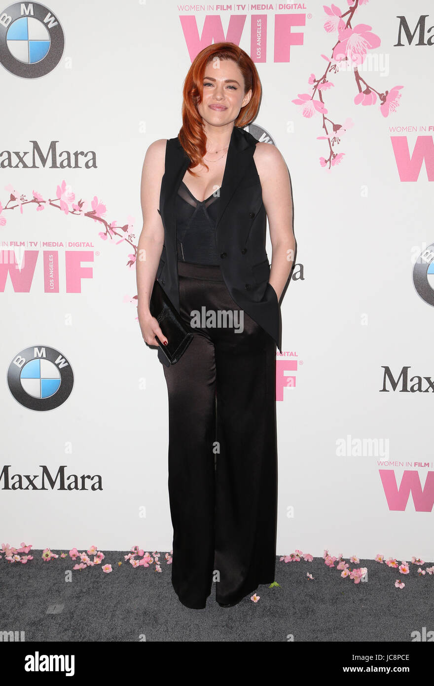 BEVERLY HILLS, CA June 13- Blair Bomar, at Women In Film 2017 Crystal
