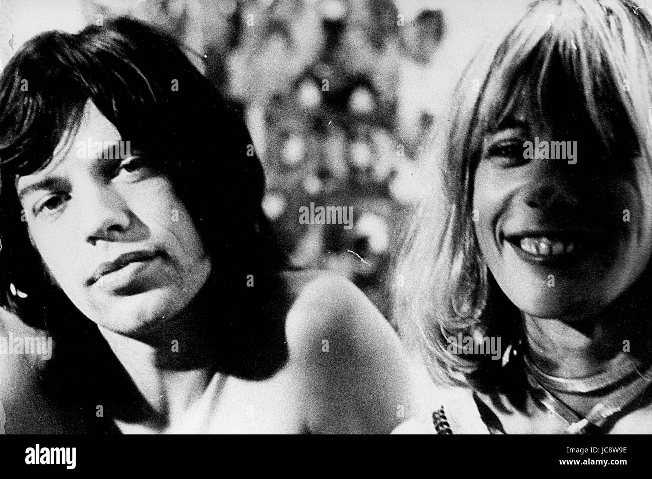 File Photo. 13th June, 2017. Italian-German actress and model ANITA PALLENBERG (born January 25, 1944 died June 13, 2017) has died at 73. A style icon and 'It Girl' of the 1960s and '70s, Pallenberg was credited as the muse of The Rolling Stones; she was the romantic partner of multi-instrumentalist and guitarist B. Jones, and later, from 1967 to 1980, the partner of Stones guitarist K. Richards, with whom she had three children. Pictured: Oct. 6, 2005 - MICK JAGGER ANITA PALLENBERG Credit: Globe Photos/ZUMAPRESS.com/Alamy Live News Stock Photo
