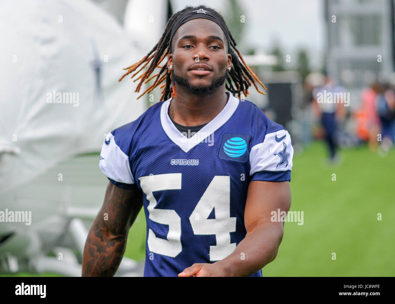 June 14, 2017: Dallas Cowboys outside linebacker Jaylon Smith #54 during an  NFL mini-camp organized team activities at The Star in Frisco, TX Albert  Pena/CSM Stock Photo - Alamy