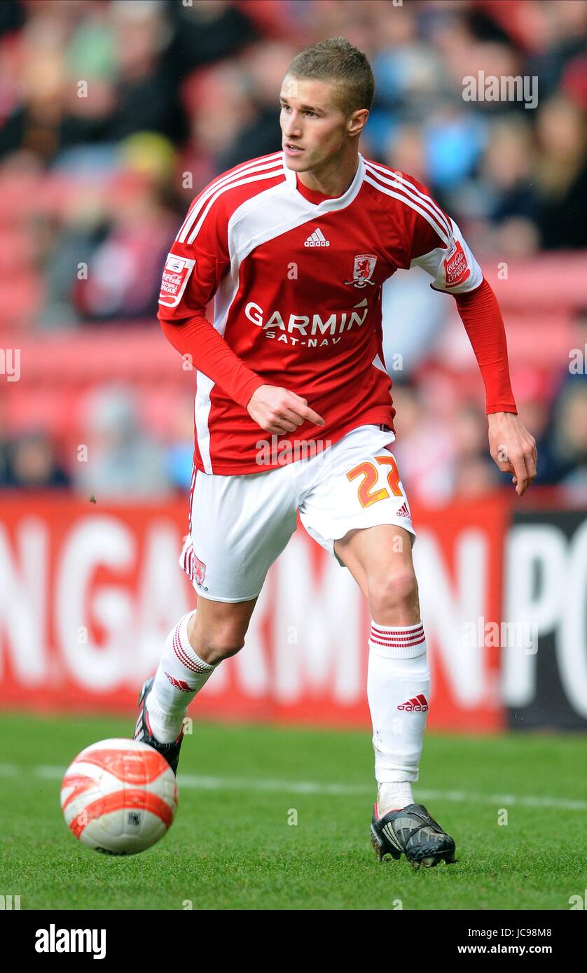 JOE BENNETT MIDDLESBROUGH FOOTBALL CLUB RIVERSIDE STADIUM MIDDLESBROUGH ...