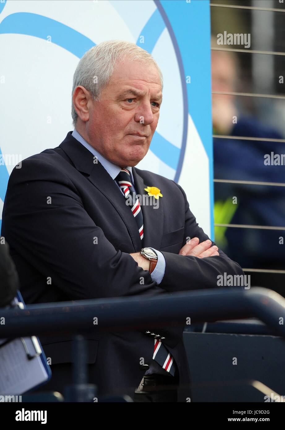 WALTER SMITH GLASGOW RANGERS MANAGER HAMPDEN PARK GLASGOW SCOTLAND 21