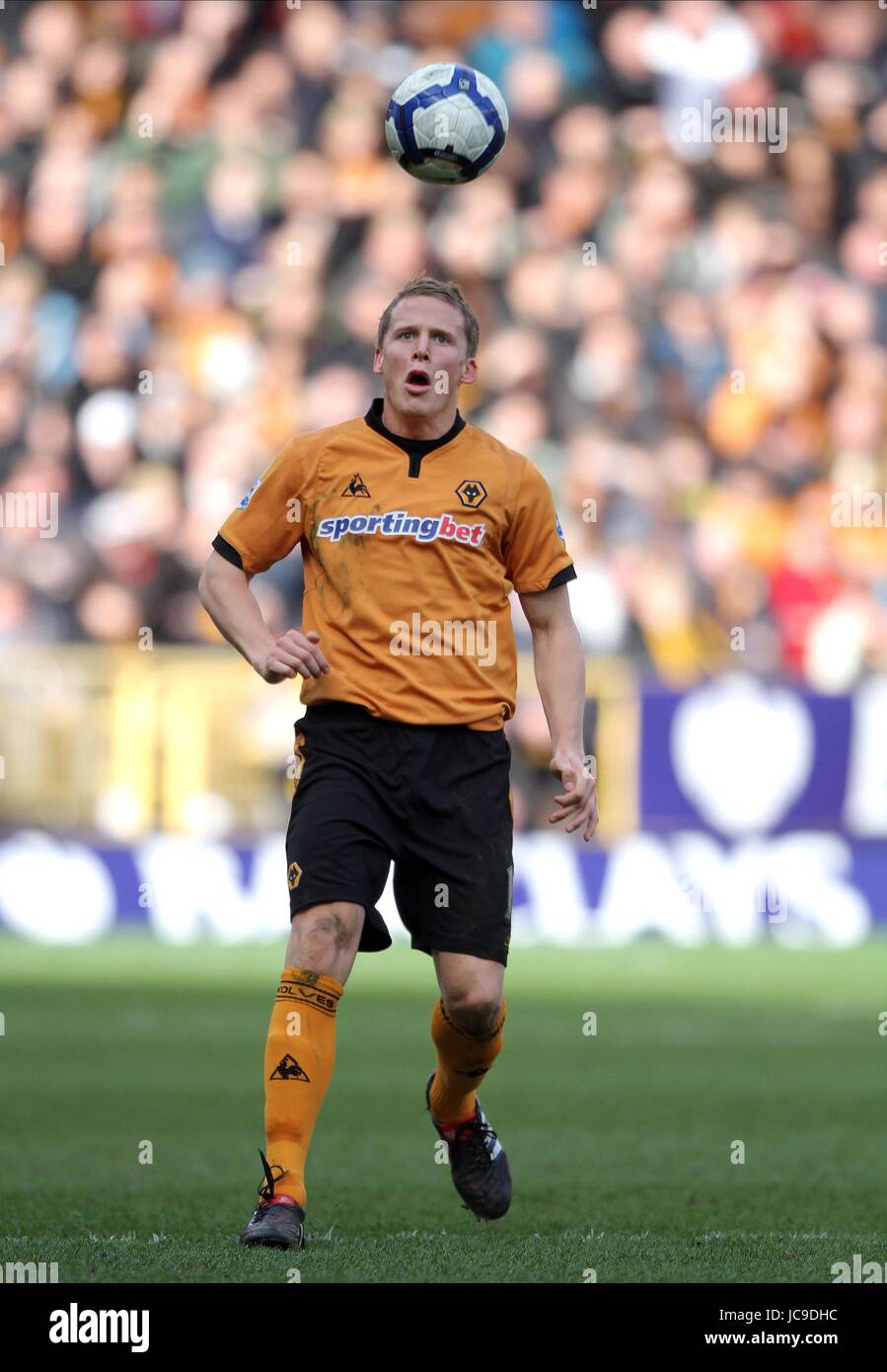 CHRISTOPHE BERRA WOLVERHAMPTON WANDERERS FC MOLINEUX STADIUM