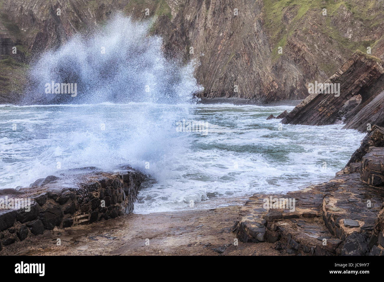 Hartland Quay, North Devon, England, UK Stock Photo Alamy