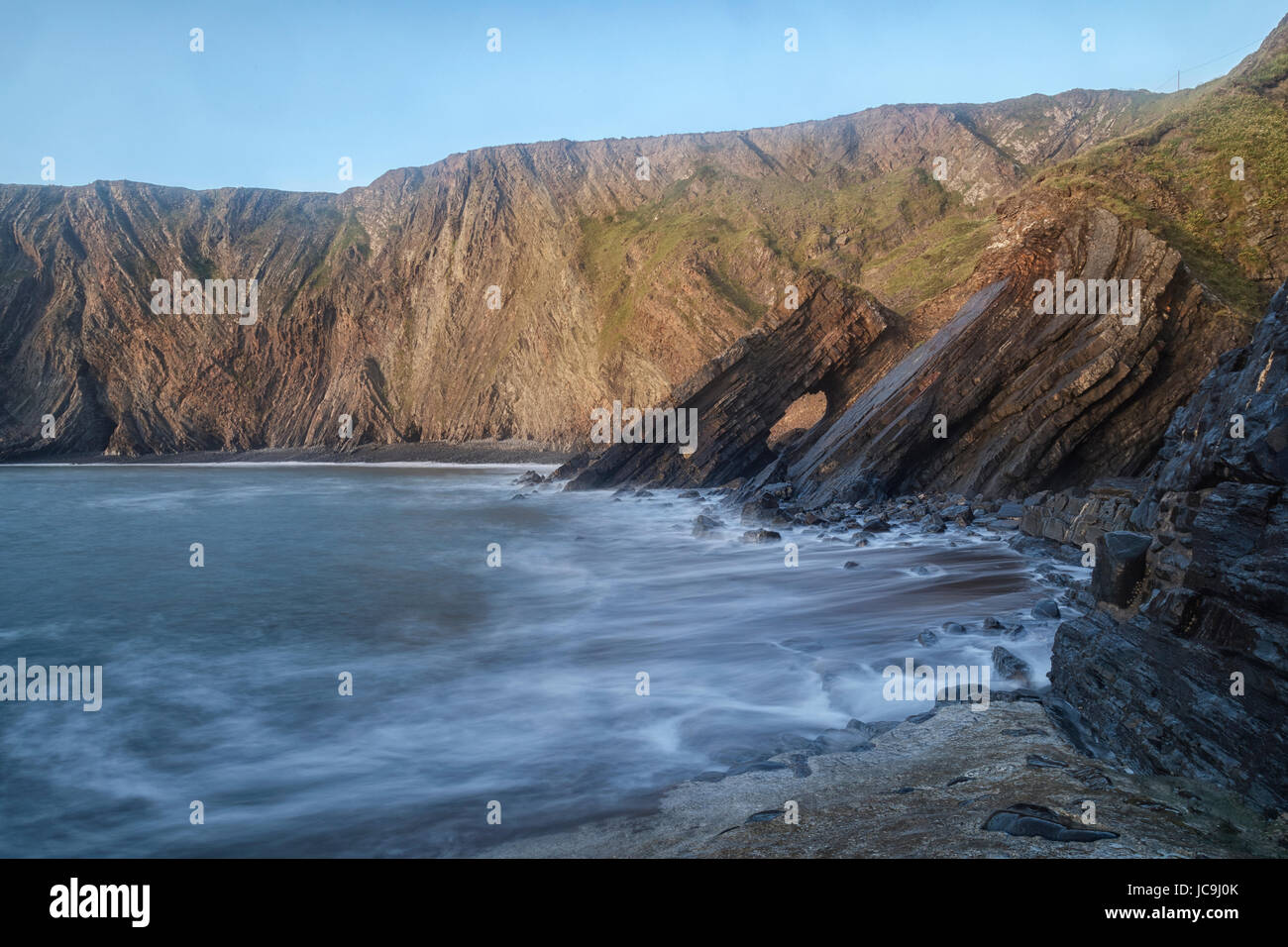 Hartland Quay, North Devon, England, UK Stock Photo Alamy
