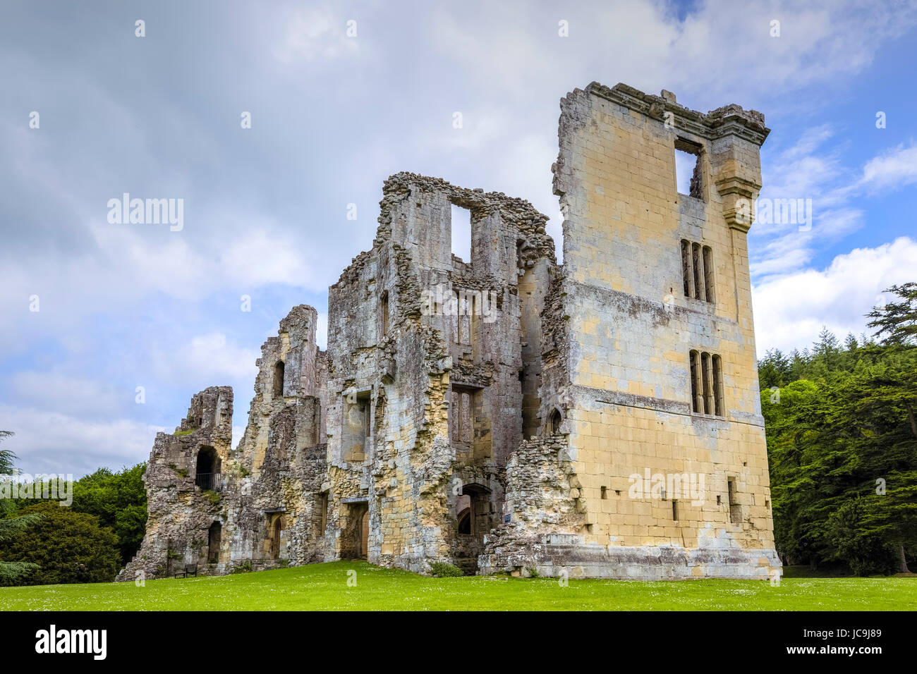 Old Wardour Castle, Tisbury, Wiltshire, England, UK Stock Photo Alamy