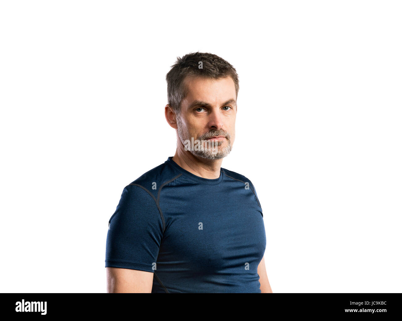 Man with blue t shirt hi-res stock photography and images - Alamy