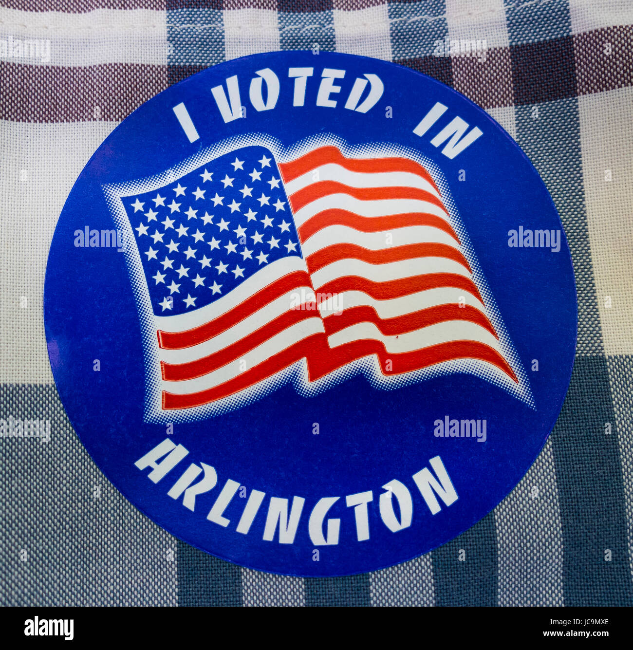 Voted sticker election voting usa hires stock photography and images