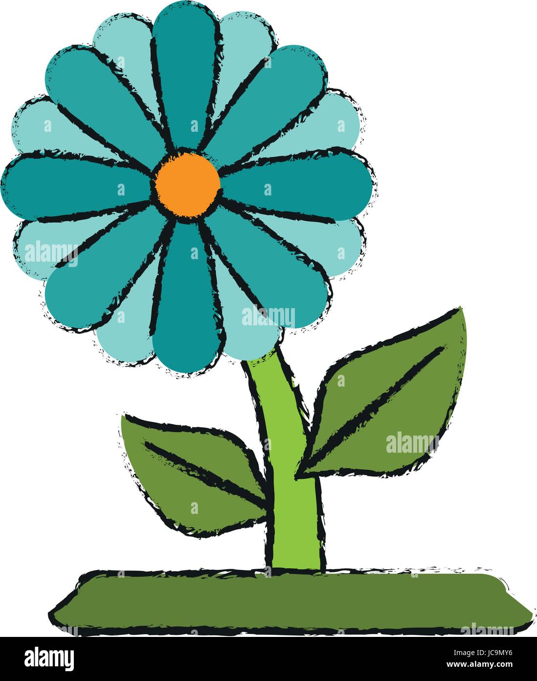 single flower icon image Stock Vector Image & Art - Alamy