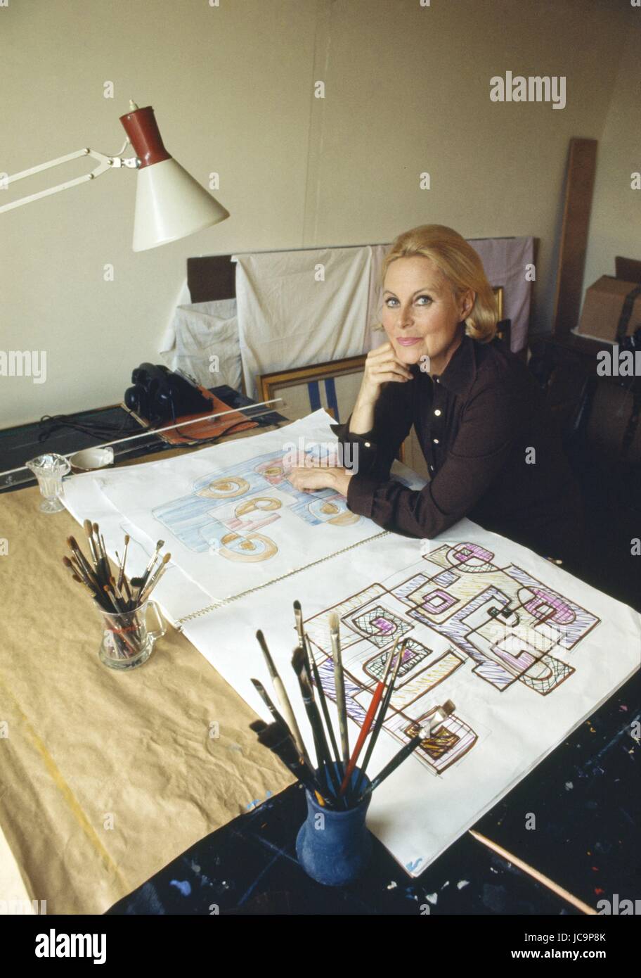 The french actress michele hires stock photography and images