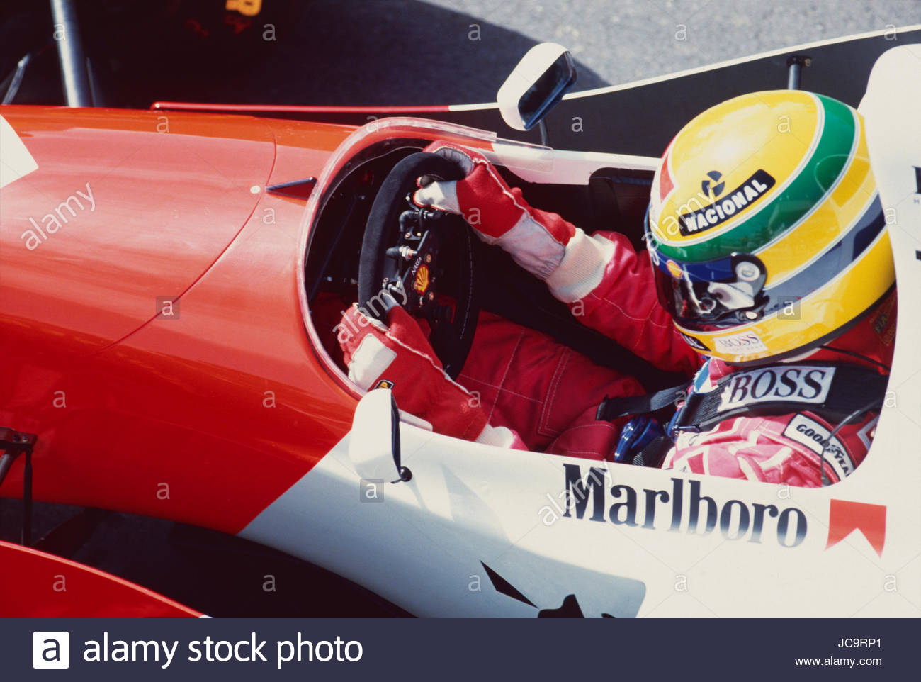 Ayrton Senna 1993 Stock Photos & Ayrton Senna 1993 Stock Images - Alamy