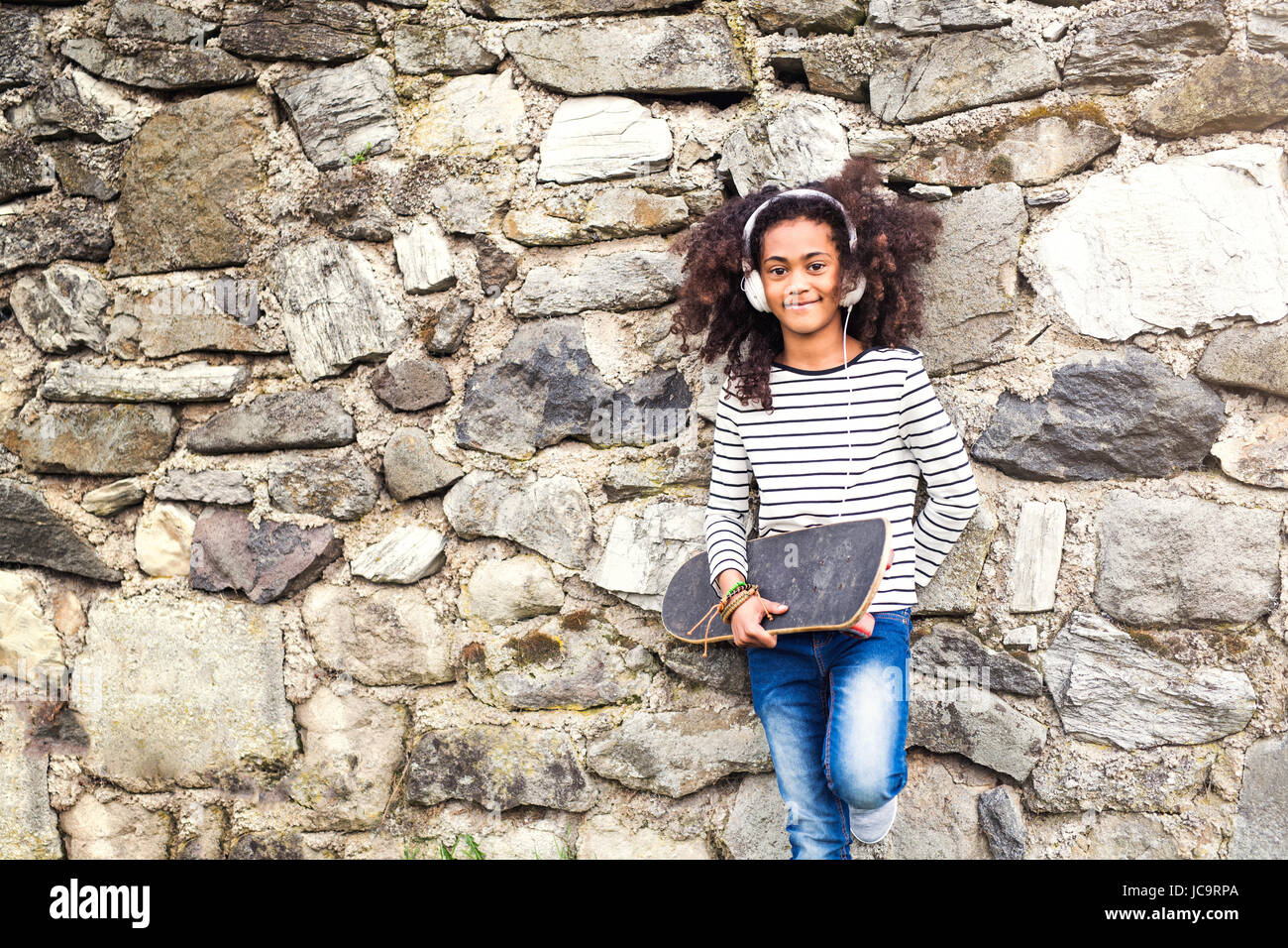 African american child joy girl hi-res stock photography and images - Alamy