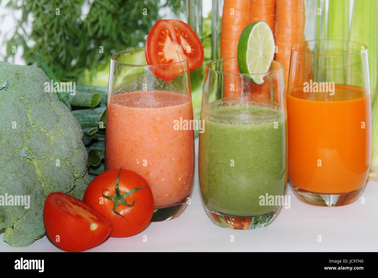 vegetable juice from fresh organic vegetables Stock Photo Alamy