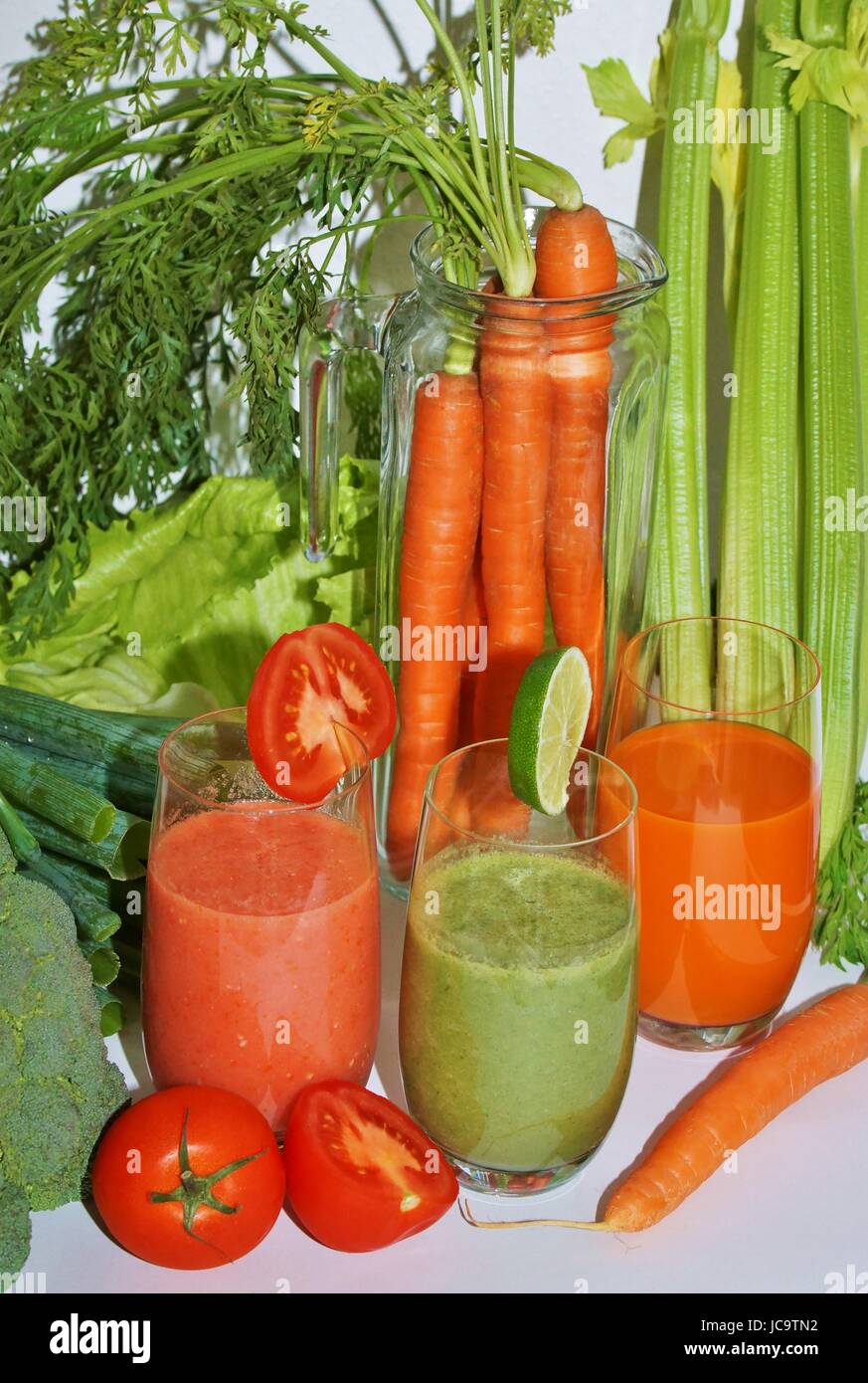 vegetable juice from fresh organic vegetables Stock Photo Alamy