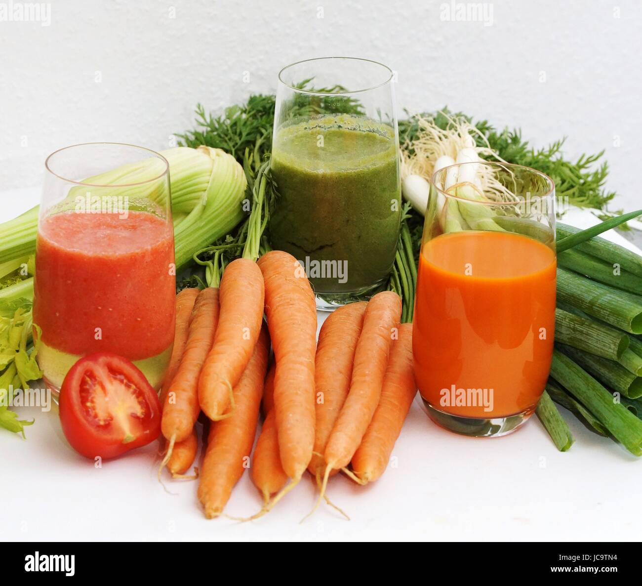 vegetable juice from fresh organic vegetables Stock Photo Alamy