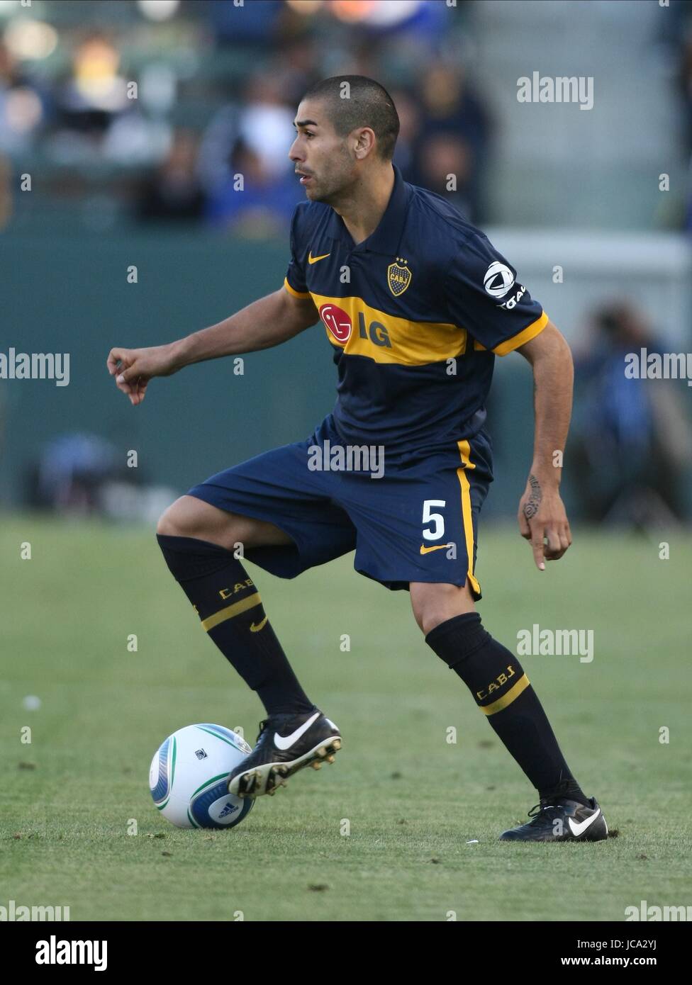 JESUS MENDEZ BOCA JUNIORS CARSON LOS ANGELES CA 23 May 2010 Stock Photo