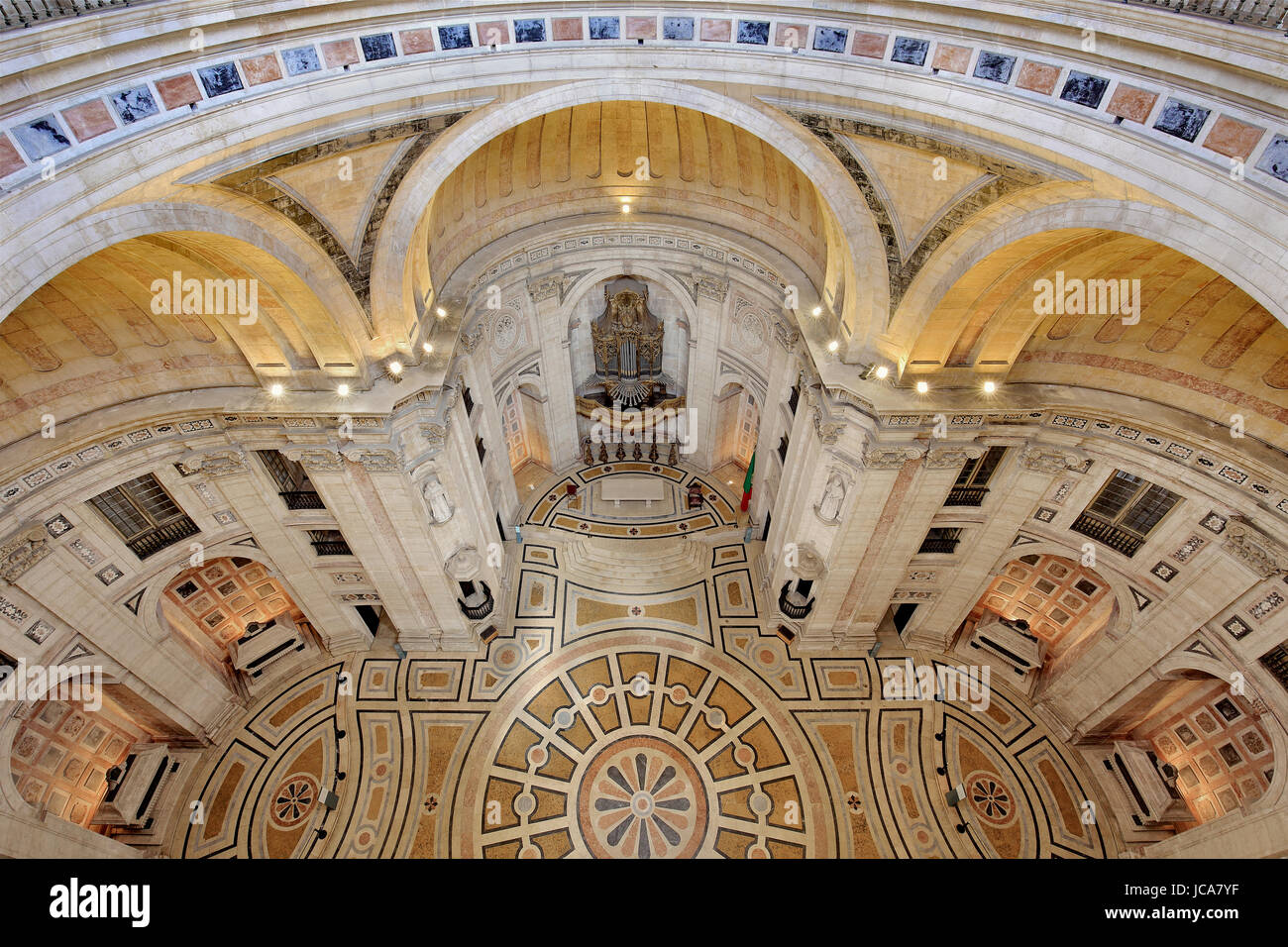 National Pantheon interior in Lisbon, Portugal Stock Photo