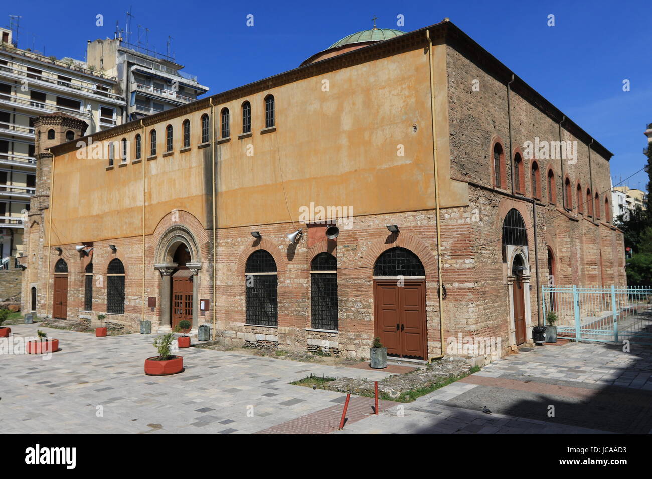 The Hagia Sophia in Thessaloniki Stock Photo