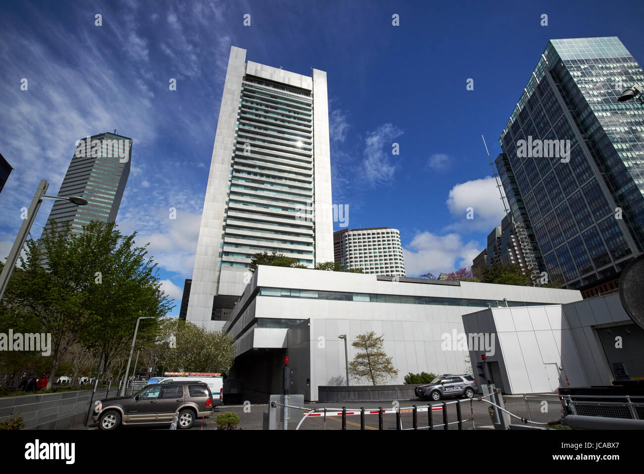 federal reserve bank of Boston building USA Stock Photo
