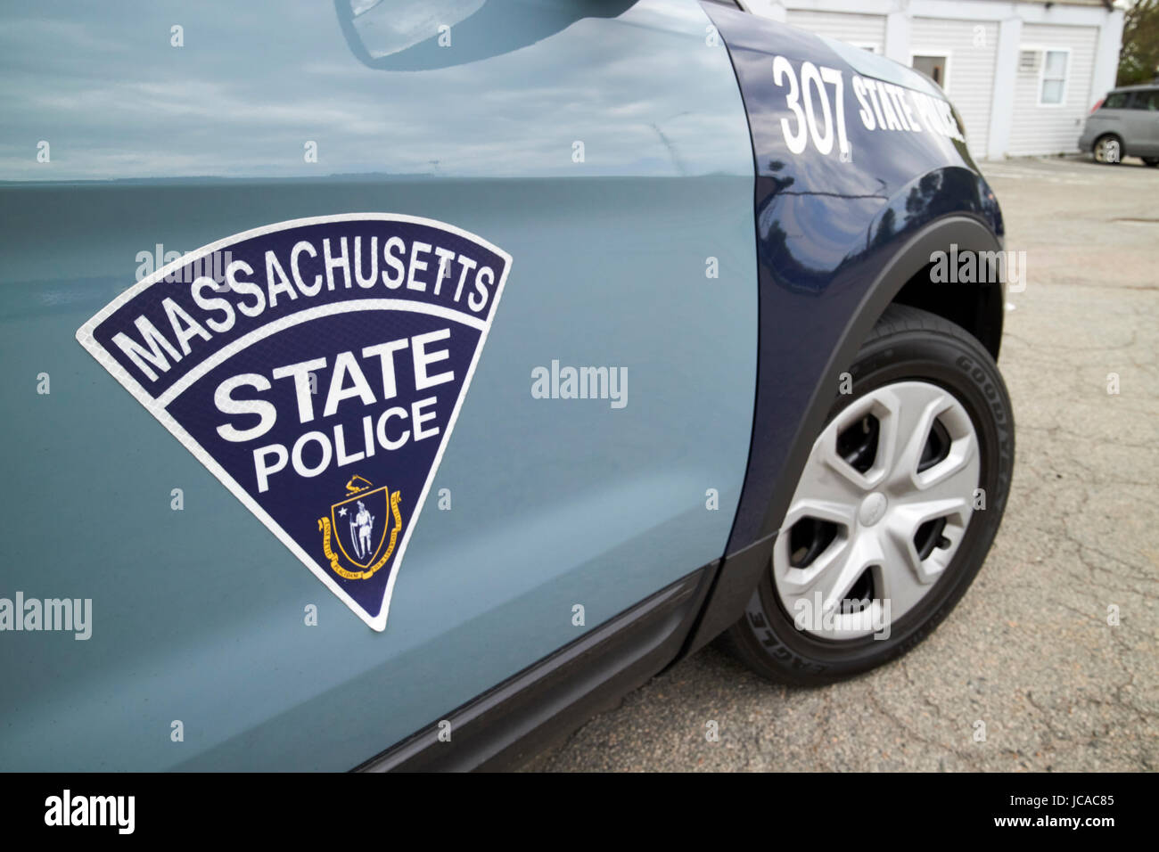 massachusetts state police Boston USA Stock Photo - Alamy