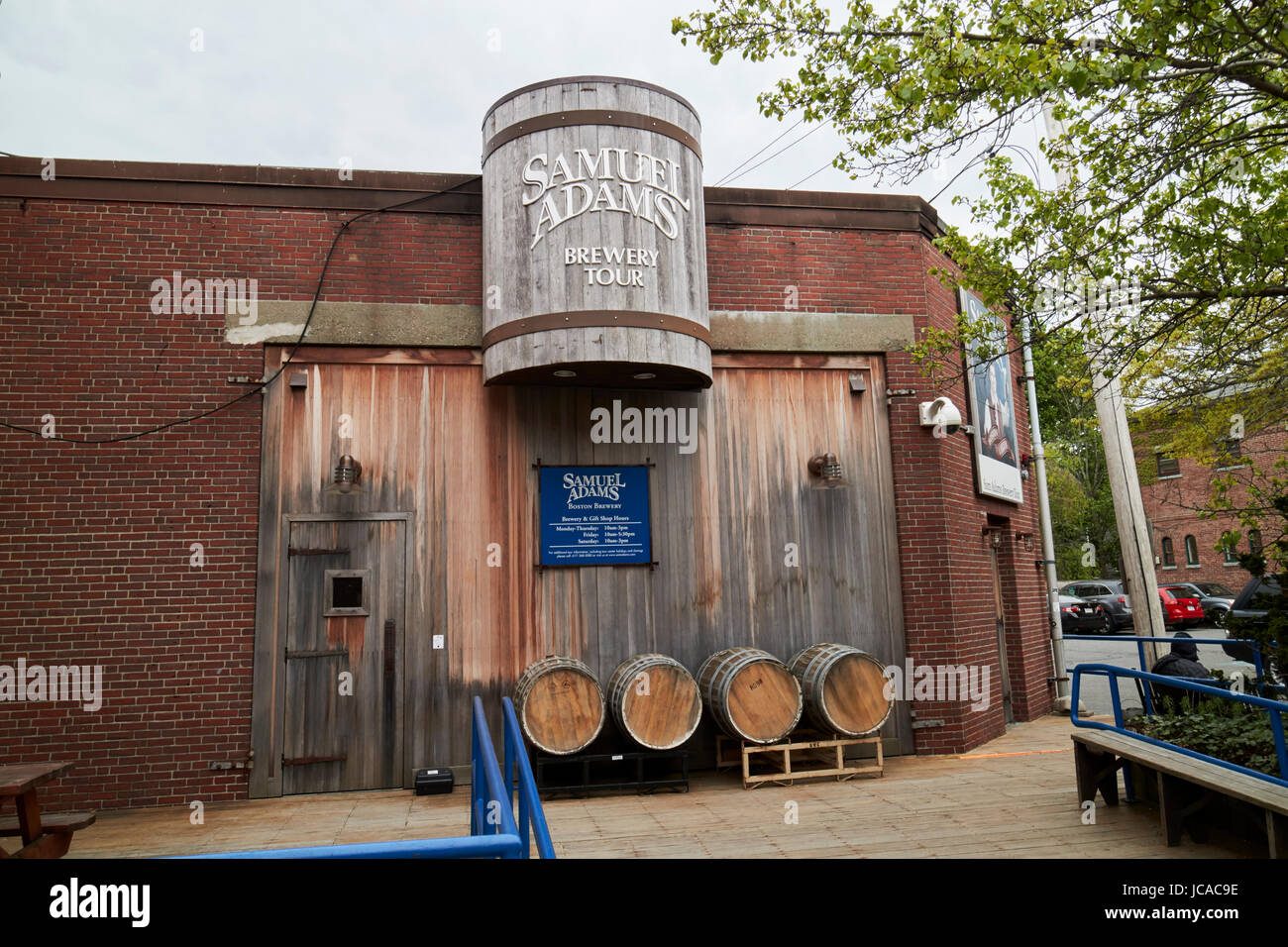 samuel adams brewery tour Boston USA Stock Photo