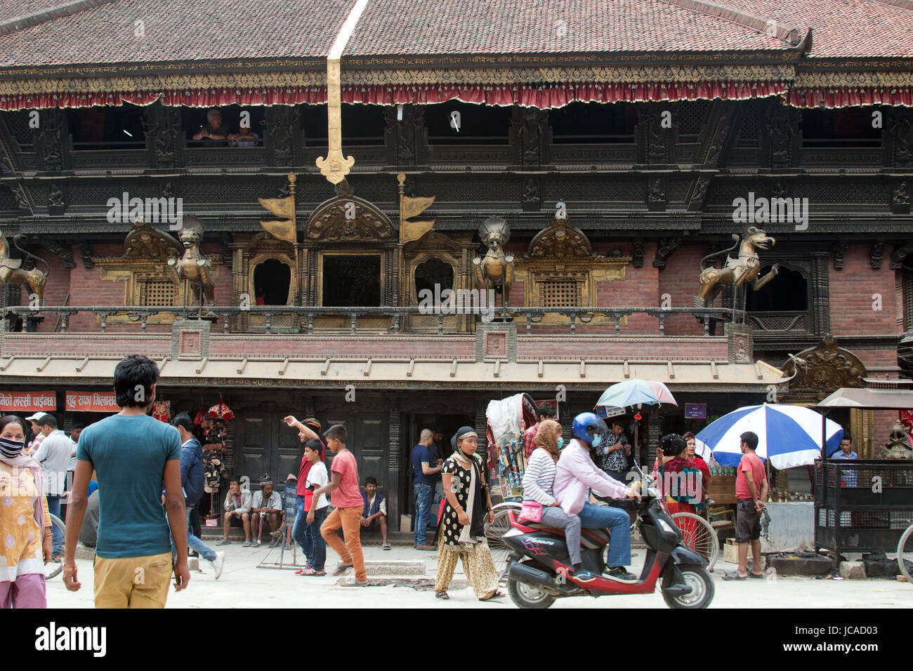 Taleju Mandir Durbar Square Kathmandu Nepal Stock Photo