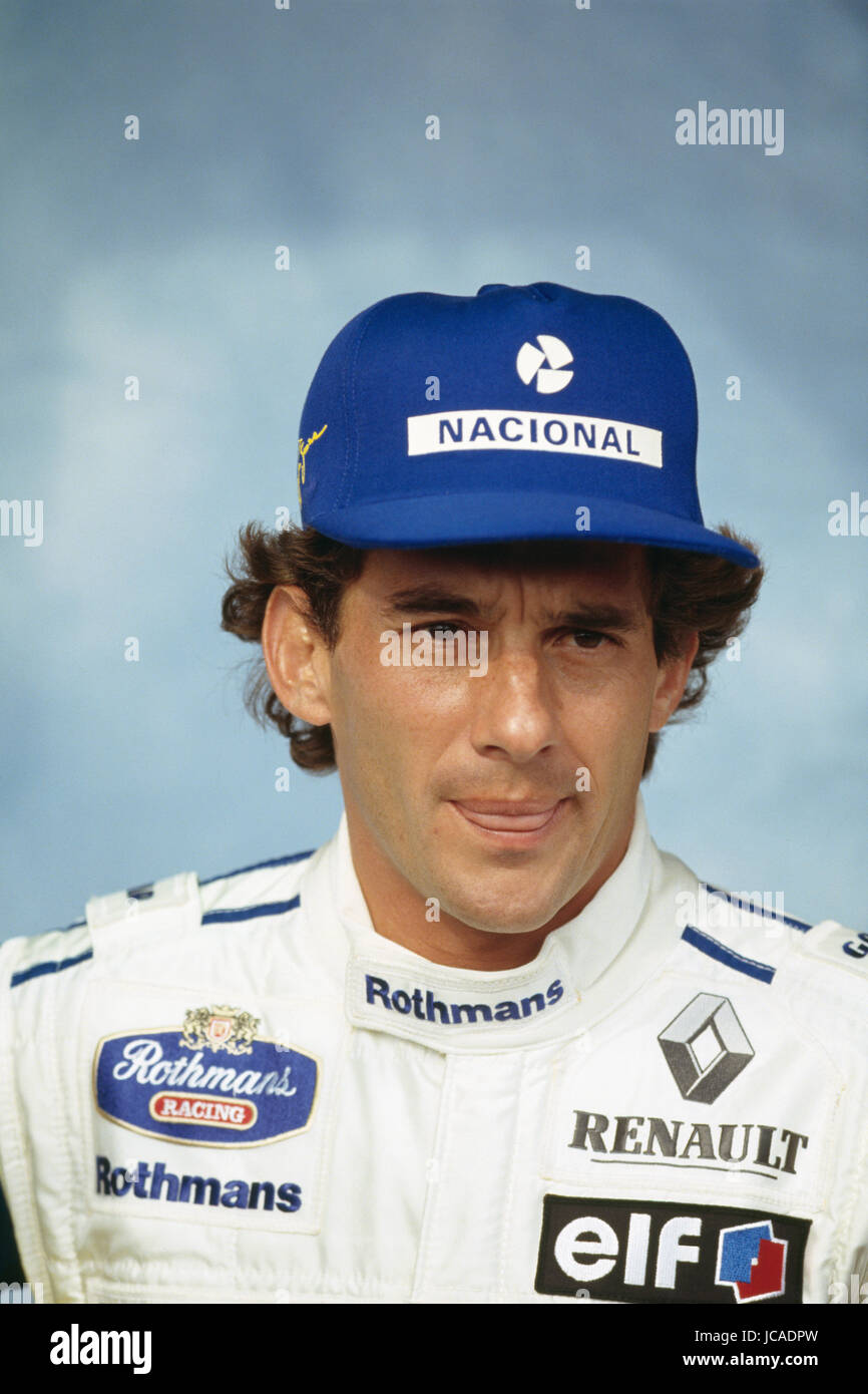 Ayrton Senna. 1994 Brazilian Grand Prix Stock Photo - Alamy