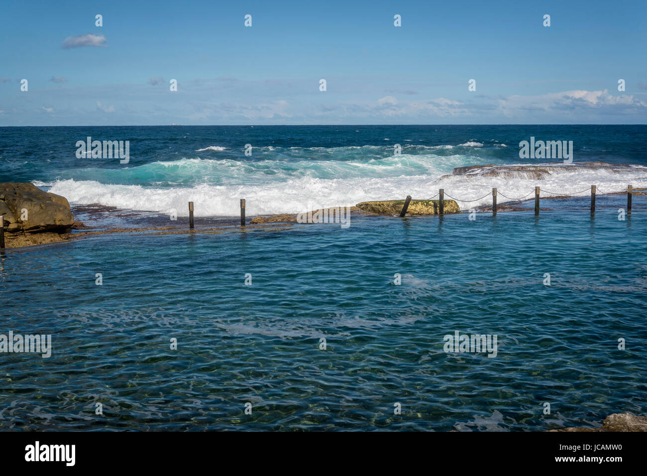 Mahon Pool, Randwick, Eastern Suburbs, Sydney, NSW, Australia Stock Photo