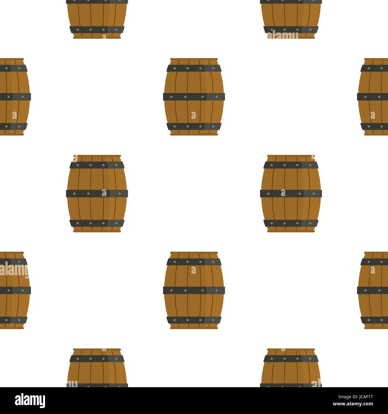 Wooden barrel pattern flat Stock Vector Image & Art Alamy