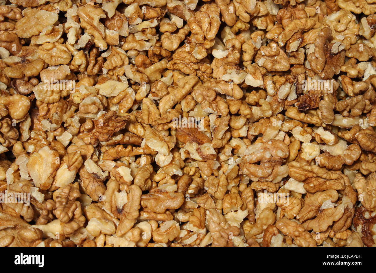 Pile of fresh raw walnuts outside shell Stock Photo Alamy